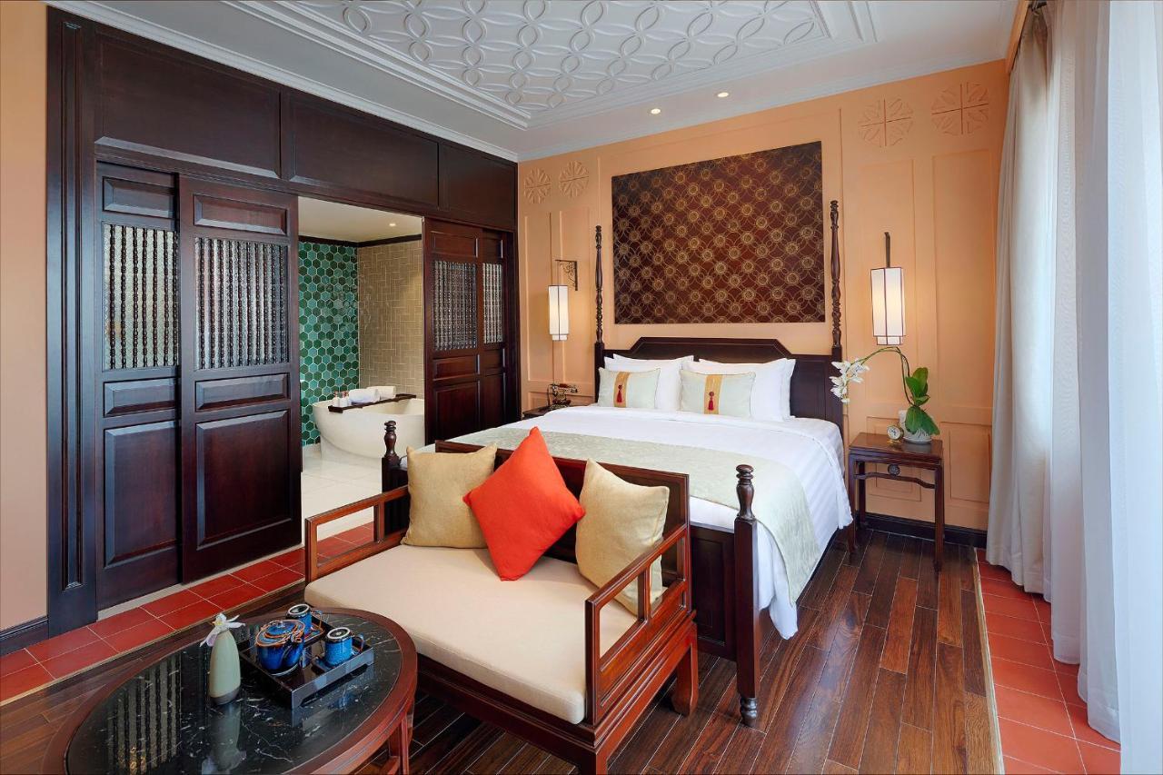 ลิตเติล ริเวอร์ไซด์ . อะ ลักชัวรี โฮเต็ล แอนด์ สปา Hotel ฮอยอัน ภายนอก รูปภาพ A suite at the hotel