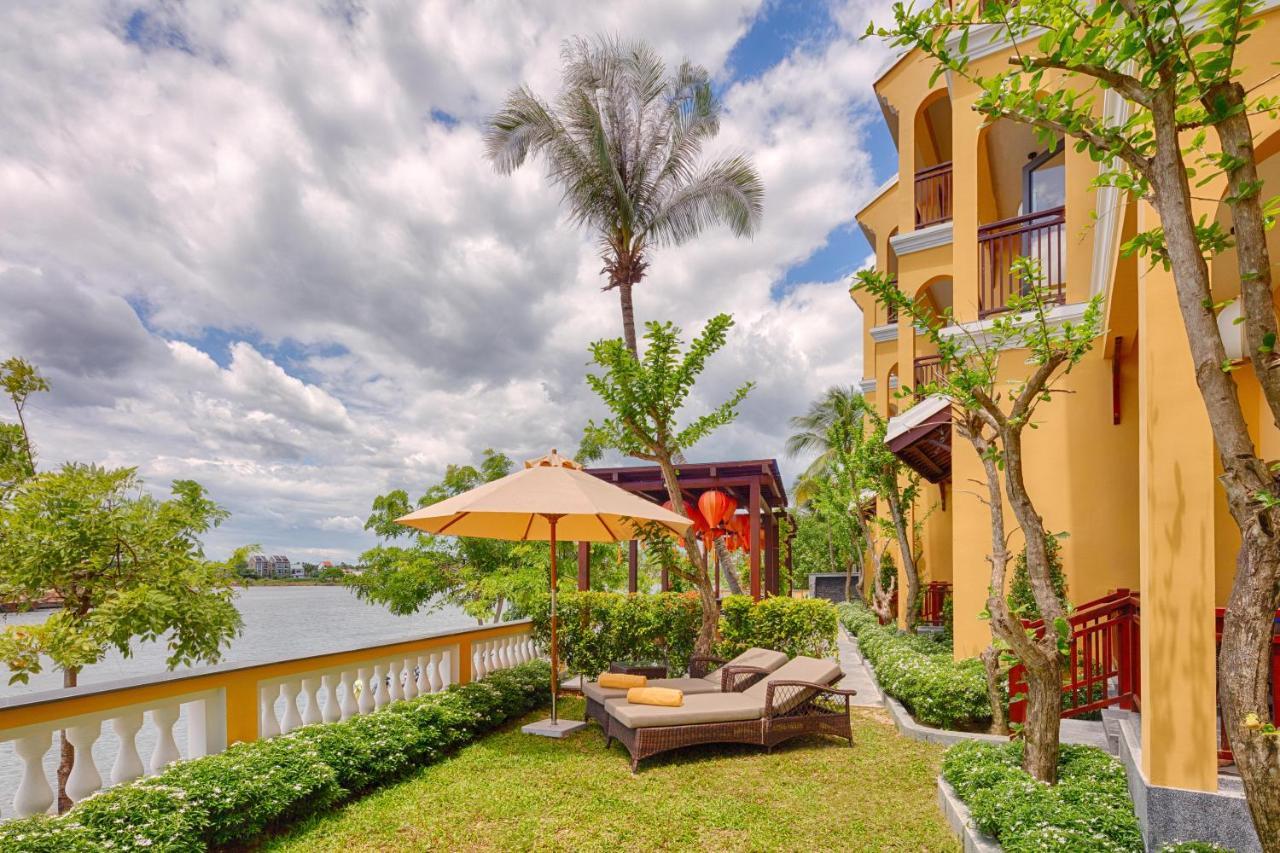 ลิตเติล ริเวอร์ไซด์ . อะ ลักชัวรี โฮเต็ล แอนด์ สปา Hotel ฮอยอัน ภายนอก รูปภาพ The hotel's garden