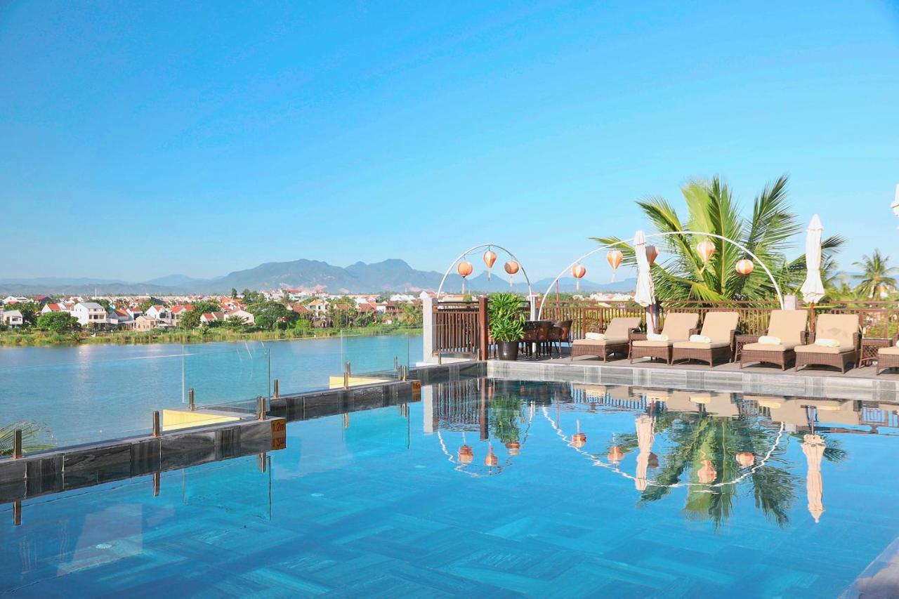 ลิตเติล ริเวอร์ไซด์ . อะ ลักชัวรี โฮเต็ล แอนด์ สปา Hotel ฮอยอัน ภายนอก รูปภาพ View of the lake