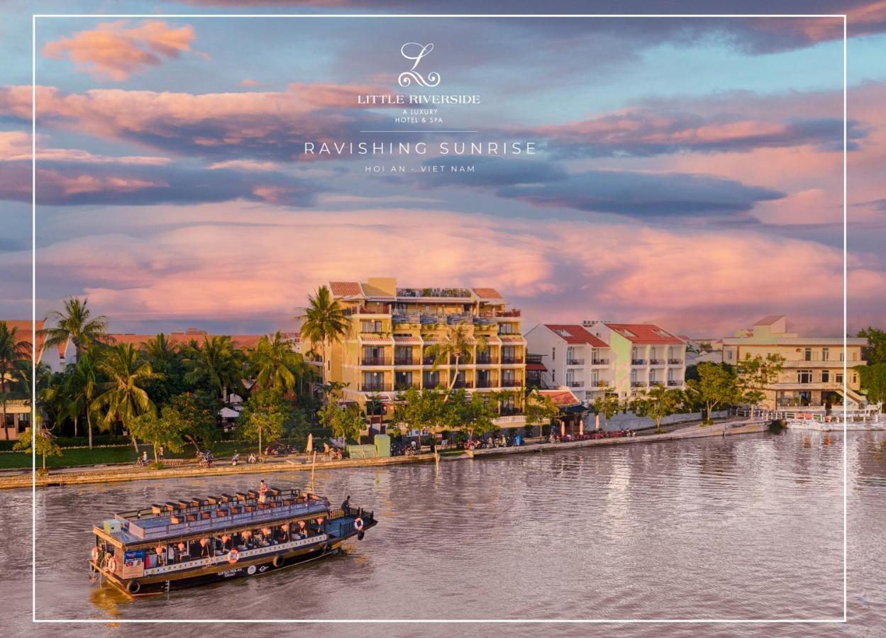 ลิตเติล ริเวอร์ไซด์ . อะ ลักชัวรี โฮเต็ล แอนด์ สปา Hotel ฮอยอัน ภายนอก รูปภาพ Sunset at Ninh Phước
