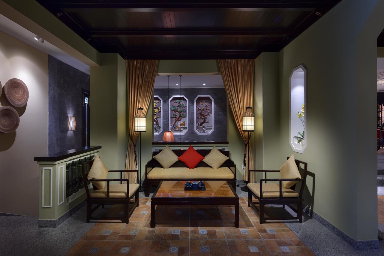 ลิตเติล ริเวอร์ไซด์ . อะ ลักชัวรี โฮเต็ล แอนด์ สปา Hotel ฮอยอัน ภายนอก รูปภาพ Interior of the hotel